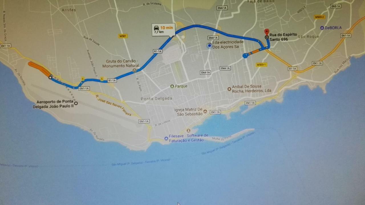Ponta Delgada Green & Blue 3 Bedrooms מראה חיצוני תמונה